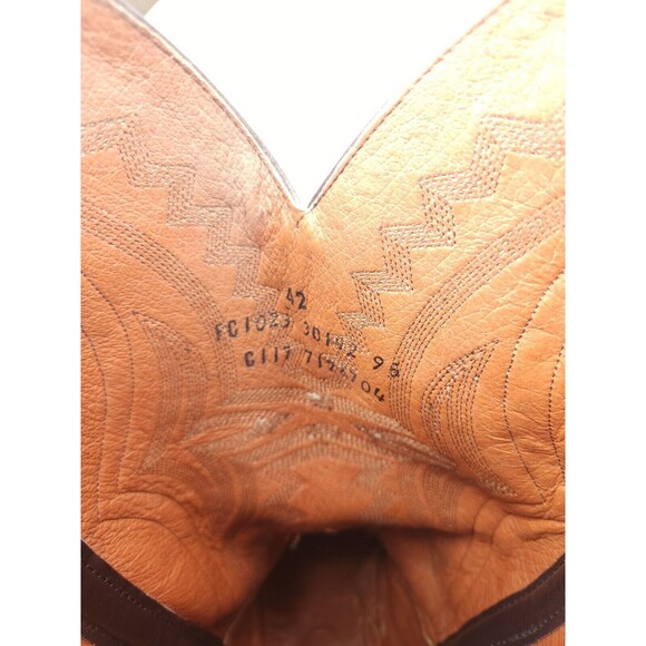 Marlboro Classics Rare Patchwork Reptile, Snake, Lizard Boots Men's Size 42 US 9 - Picture 9 of 15